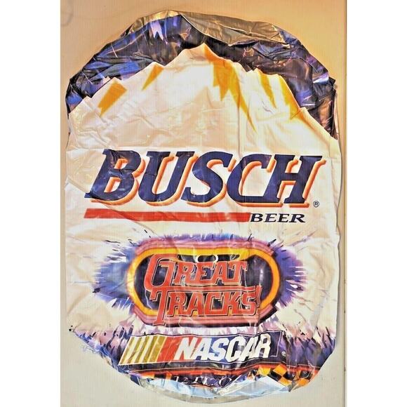1990's Busch / Busch Light Large Inflatable Beer Can Store Display NASCAR U136 - Picture 1 of 11